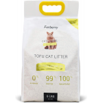 【PoPoLitter】Natural Soy Litter Tofu Cat Litter Clumping Flushable Litter Ultra Absorbent and Fast Drying Zero Dust Low Tracking, Unscented, 2 Pack